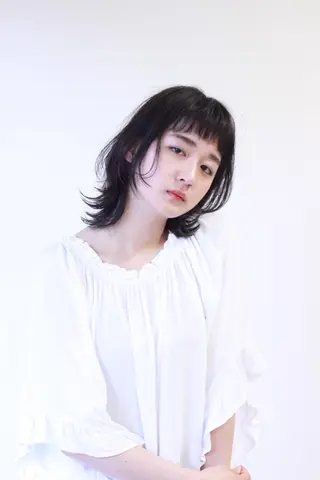 ミディアム DEUCE　ヤマミヤ ヒロキ🌿のヘアスタイル