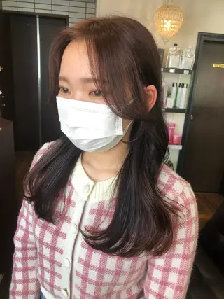 ロング カラー トレンドヘア🌿 chinariのヘアスタイル