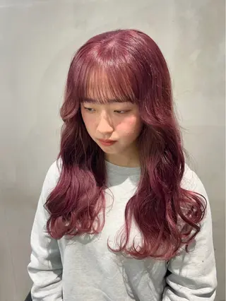 カラー ハイトーン/くすみ カラー seina★のヘアスタイル