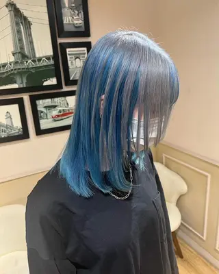 セミロング カラー 髪質改善 /美髪矯正🫧ゆたかのヘアスタイル