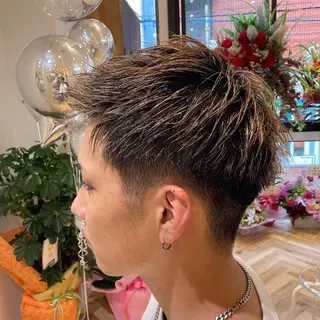 ショート メンズ SEAGULLIII 本通店のヘアスタイル