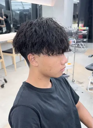 パーマ メンズ 🎀メンズパーマ☆ 艶カラー☆Syuriのヘアスタイル