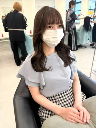 ロング カラー ♡ParveMix 花房 菜乃♡のヘアスタイル