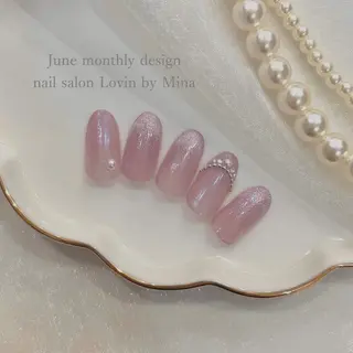 ネイル パラジェルプレミアムサロン nail care &spa Lovin［ラヴィン］所属・Azegami Minaのネイルデザイン