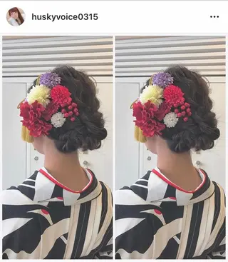 ヘアアレンジ 顔まわり‎🤍小顔 カット🤍みさきのヘアスタイル