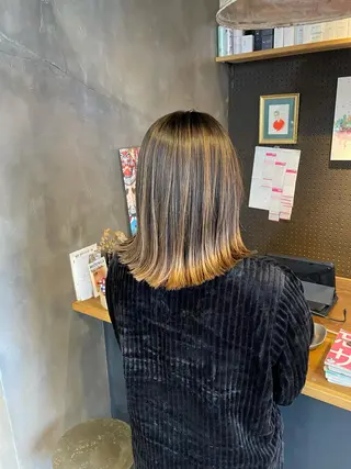 ミディアム カラー D.log 大和西大寺店所属・川崎 雅大のヘアスタイル