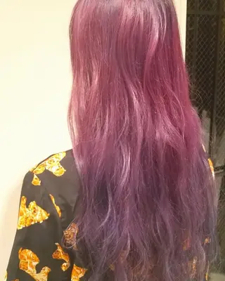 ロング カラー La fith hair 池袋店所属・🔴赤み消し/ 艶カラー落合 優🔴のヘアスタイル