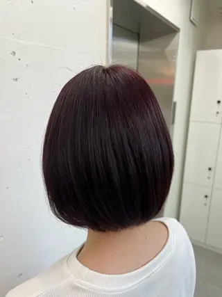 ミディアム カラー あすか JILLSTUDIOのヘアスタイル