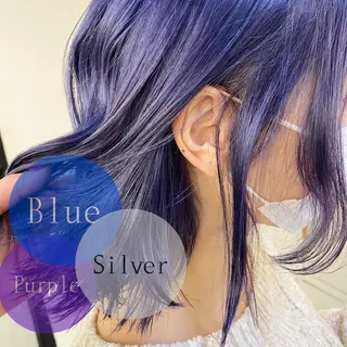 ミディアム カラー パーマ ヘアアレンジ Riposo.所属・✨艶髪✨ 奈須晴香のヘアスタイル