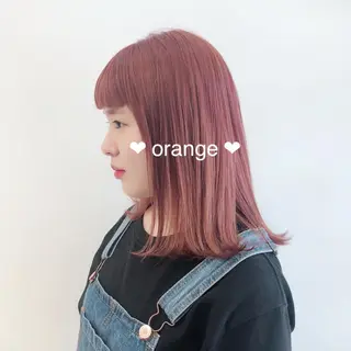 ミディアム カラー beauty   beast 西新店のヘアスタイル