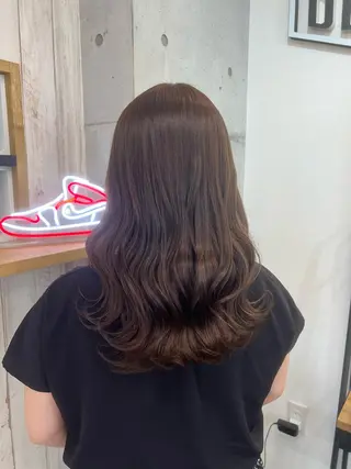 セミロング 【DEST】 KAHOのヘアスタイル