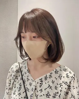 ミディアム 銀座/レイヤーカット 🤍内野すみれのヘアスタイル