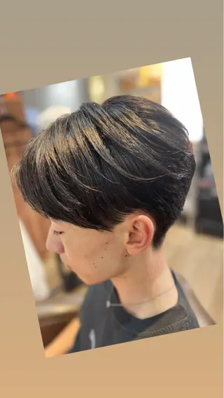 メンズ CHROM TOKYO ALT所属・🔥メンズ専門🔥 佐々木　パーマ大人気のヘアスタイル