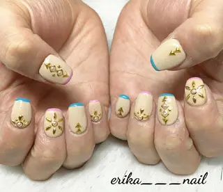 ネイル 稲垣 江梨花のネイルデザイン