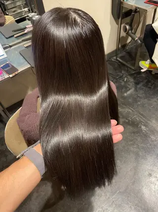 ロング カラー 泉 堅也のヘアスタイル