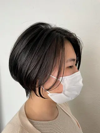 ショート 【店長】ショート 似合わせ🦩相羽里美のヘアスタイル