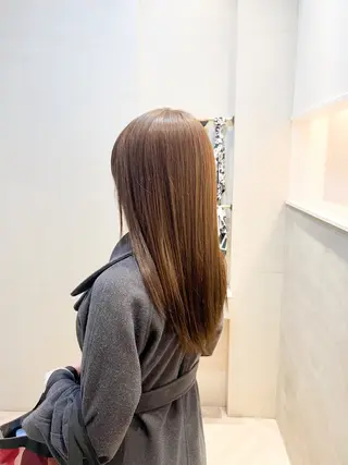 ロング カラー 艶カラー/透明感 /ヒグチアオイのヘアスタイル