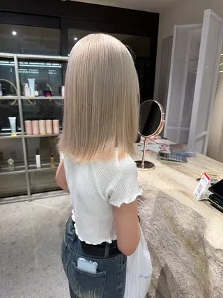 セミロング Lond Melia所属・ゆーだい🇰🇷韓国 🇰🇷×髪質改善のヘアスタイル