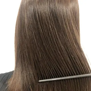 セミロング カラー ケアブリーチ/ボブ/ honoのヘアスタイル