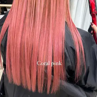 ロング カラー Moanin'所属・さが あゆかのヘアスタイル