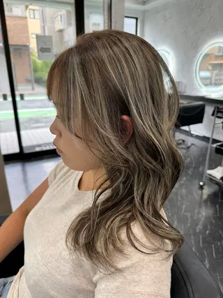 セミロング LOHAS宮田 香奈のヘアスタイル