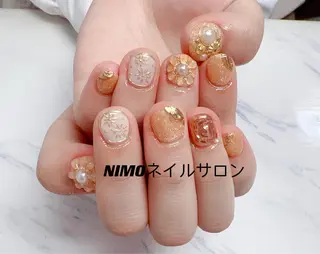 ショート カラー ネイル NIMO ネイルサロンのネイルデザイン