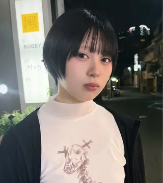 ショート 木村【ショート/ 耳だしショート】のヘアスタイル