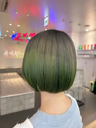 ショート MiRI💜地毛級 エクステ✖似合わせ技のヘアスタイル