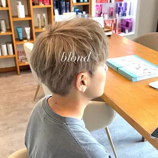 メンズ 久貝 帆風のヘアスタイル