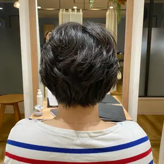 ショート ase.糸島店所属・UEDA AYAのヘアスタイル