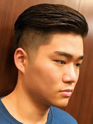 ショート メンズ 田知本 遼のヘアスタイル