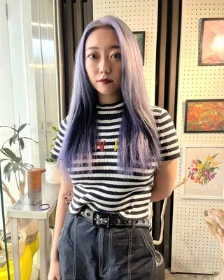 ロング ハイトーン/ ボブ/KAIのヘアスタイル