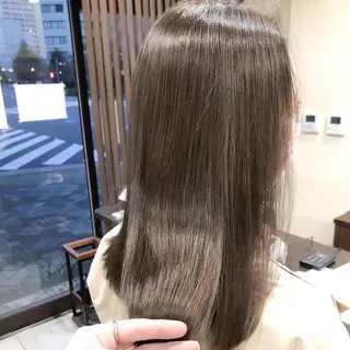 セミロング カラー 今井［透明感カラー 表参道/髪質改善］のヘアスタイル
