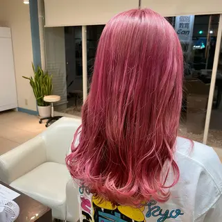 ロング カラー 朝生 海都のヘアスタイル