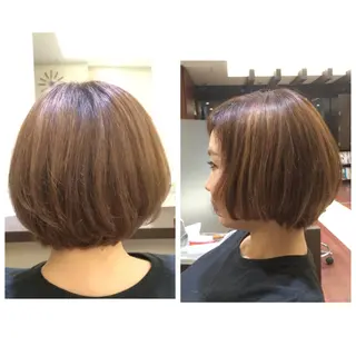 ショート bleach所属・池田 寿子のヘアスタイル