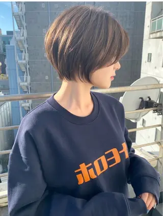 ショート 浦和Lond 山本賢人のヘアスタイル