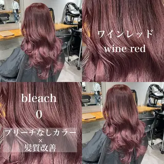 ロング ️💕淡いハイトーン 💕︎︎ひかるのヘアスタイル