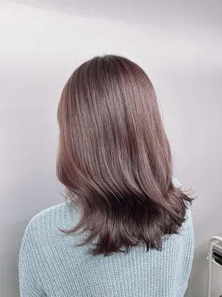 カラー 透明感♡グレージュ♡ ミルクティー井川勝輝のヘアスタイル