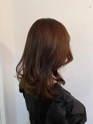 ミディアム カラー 🦋透明感 艶カラー Rie🦋のヘアスタイル
