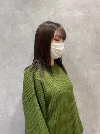 ロング カラー ヘアスタイルは 『キーちゃん』に！のヘアスタイル
