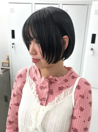 ショート カラー 大阪梅田/ イマムラミヅキのヘアスタイル