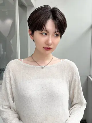 ショート Mon/ショート/パ ーマのヘアスタイル