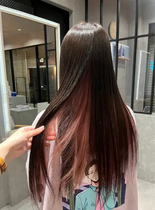 ロング ☘️艶カラー➕ レイヤー maya☘のヘアスタイル