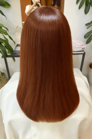 ロング カラー メルクヘアー 中澤のヘアスタイル