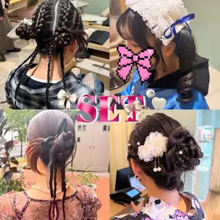 ヘアアレンジ 🫧🧸カラーリスト 🫧MIO🧸🫧のヘアスタイル