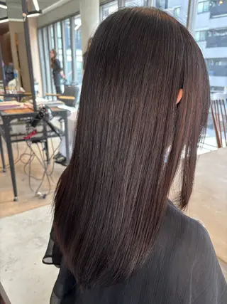 セミロング 西岡 乙花のヘアスタイル