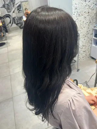 カラー 🩵honoka🩵 marblesのヘアスタイル