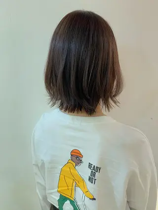 ショート カラー なりたいが叶う ながしまじゅんきのヘアスタイル