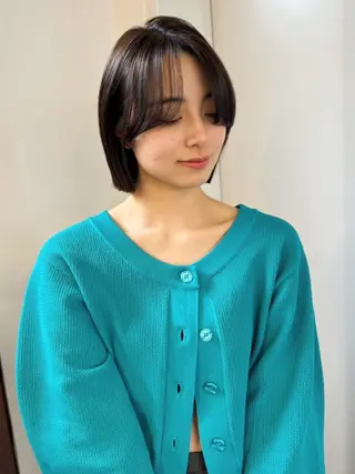 ミディアム Farbe🤍 新築new Openのヘアスタイル