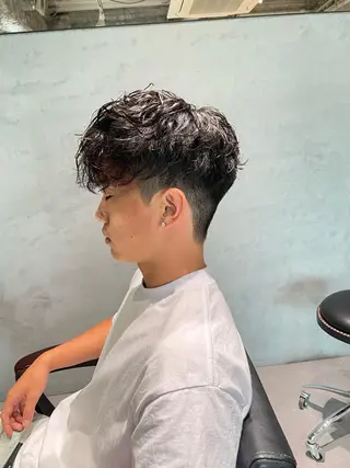 ショート パーマ 🔱メンズパーマ特化 🔱山下和輝のヘアスタイル